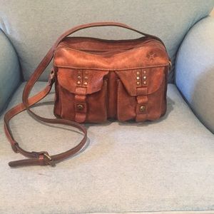 Patricia Nash Teramo leather crossbody bag